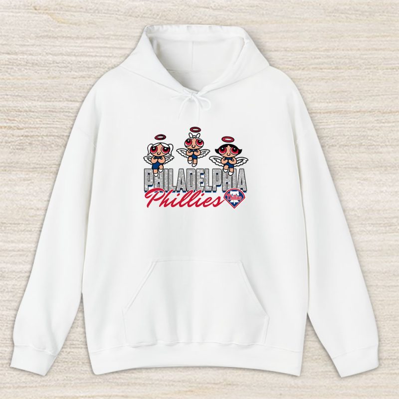 The Powerpuff Girls X Philadelphia Phillies Team X MLB X Baseball Fans Unisex Hoodie TAH6829