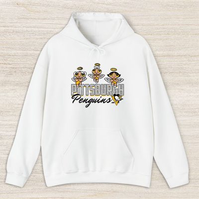 The Powerpuff Girls X Pittsburgh Penguins Team X NHL X Hockey Fan Unisex Hoodie TAH6868