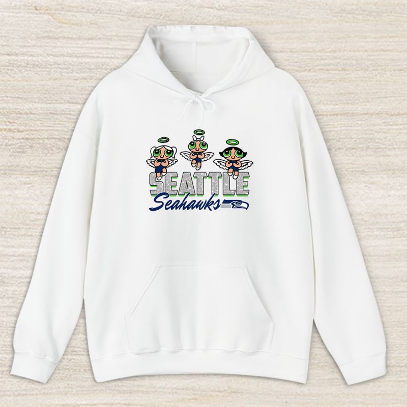 The Powerpuff Girls X Seattle Seahawks Team X NFL X American Football Unisex Hoodie TAH6851