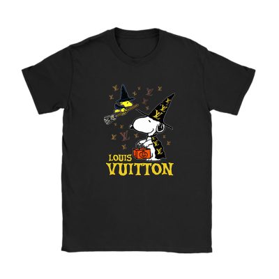 The Snoopy Halloween Louis Vuitton Unisex T-Shirt Cotton Tee TAT11694