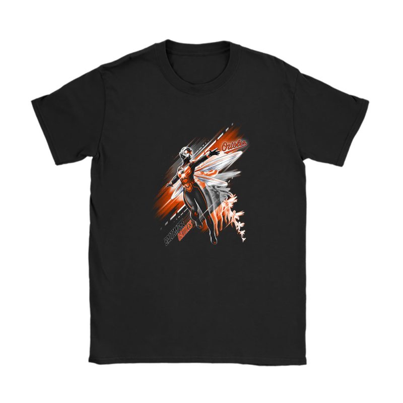 The Wasp MLB Baltimore Orioles Unisex T-Shirt Cotton Tee TAT12331