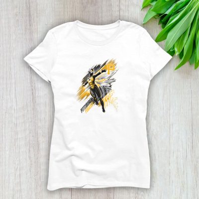 The Wasp MLB Pittsburgh Pirates Lady T-Shirt Women Tee LTL12409