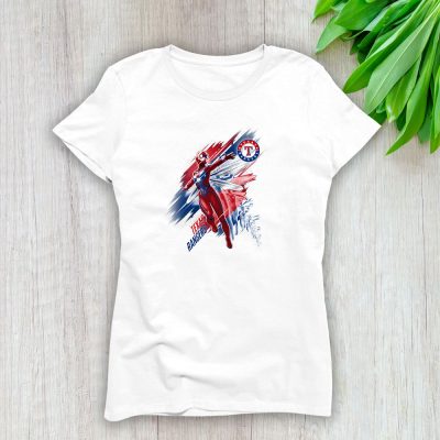 The Wasp MLB Texas Rangers Lady T-Shirt Women Tee LTL12434