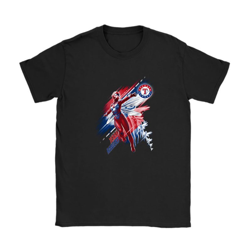 The Wasp MLB Texas Rangers Unisex T-Shirt Cotton Tee TAT12434