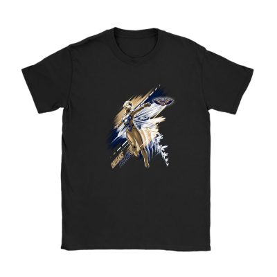 The Wasp NBA New Orleans Pelicans Unisex T-Shirt Cotton Tee TAT12398