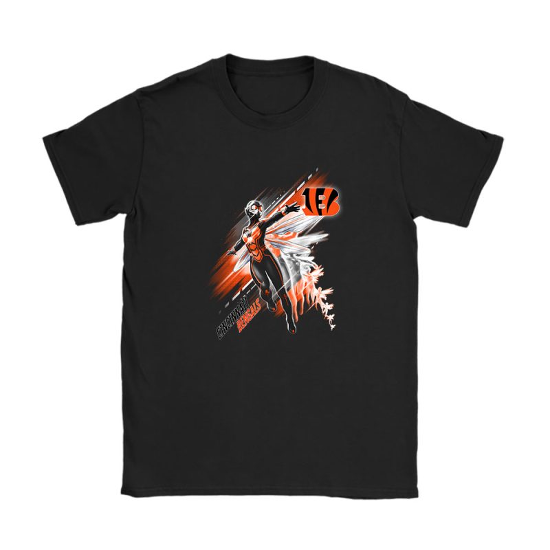 The Wasp NFL Cincinnati Bengals Unisex T-Shirt Cotton Tee TAT12338