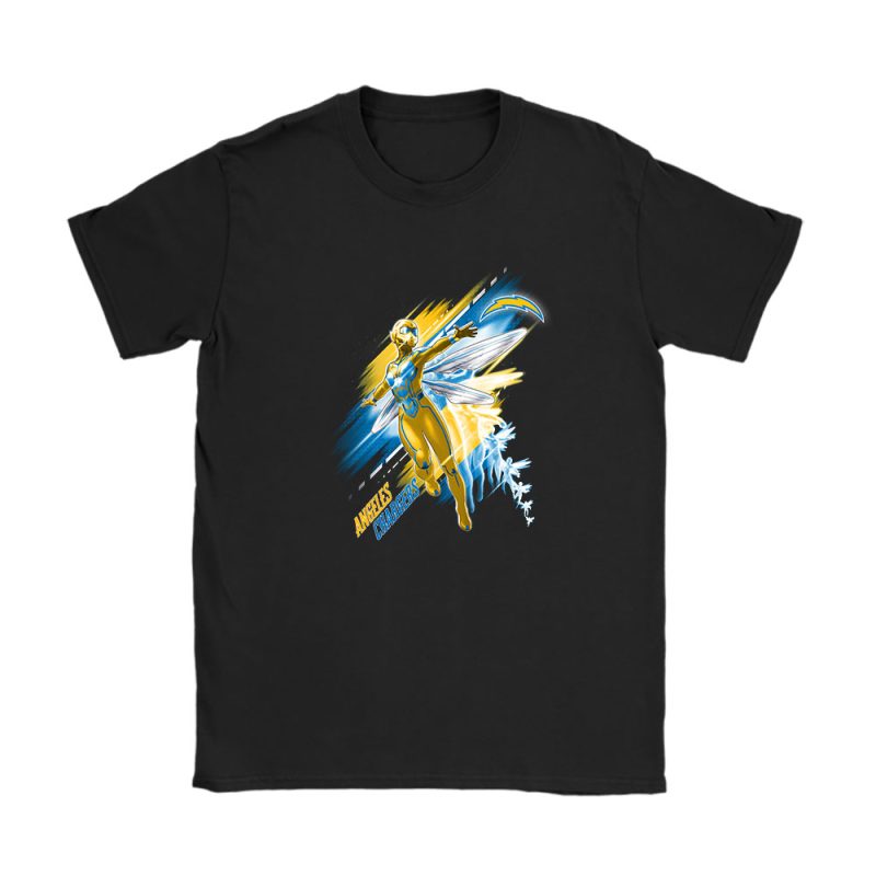 The Wasp NFL Los Angeles Chargers Unisex T-Shirt Cotton Tee TAT12376