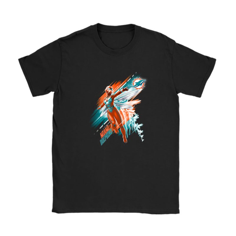 The Wasp NFL Miami Dolphins Unisex T-Shirt Cotton Tee TAT12384