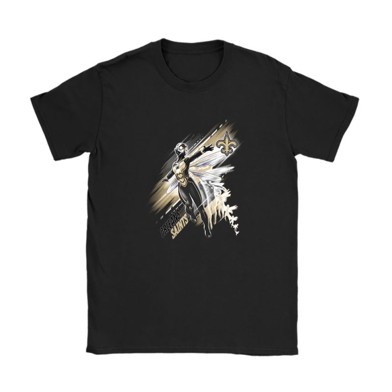 The Wasp NFL New Orleans Saints Unisex T-Shirt Cotton Tee TAT12402