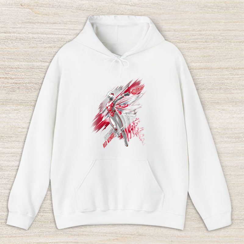 The Wasp NHL Detroit Red Wings Unisex Hoodie TAH12359