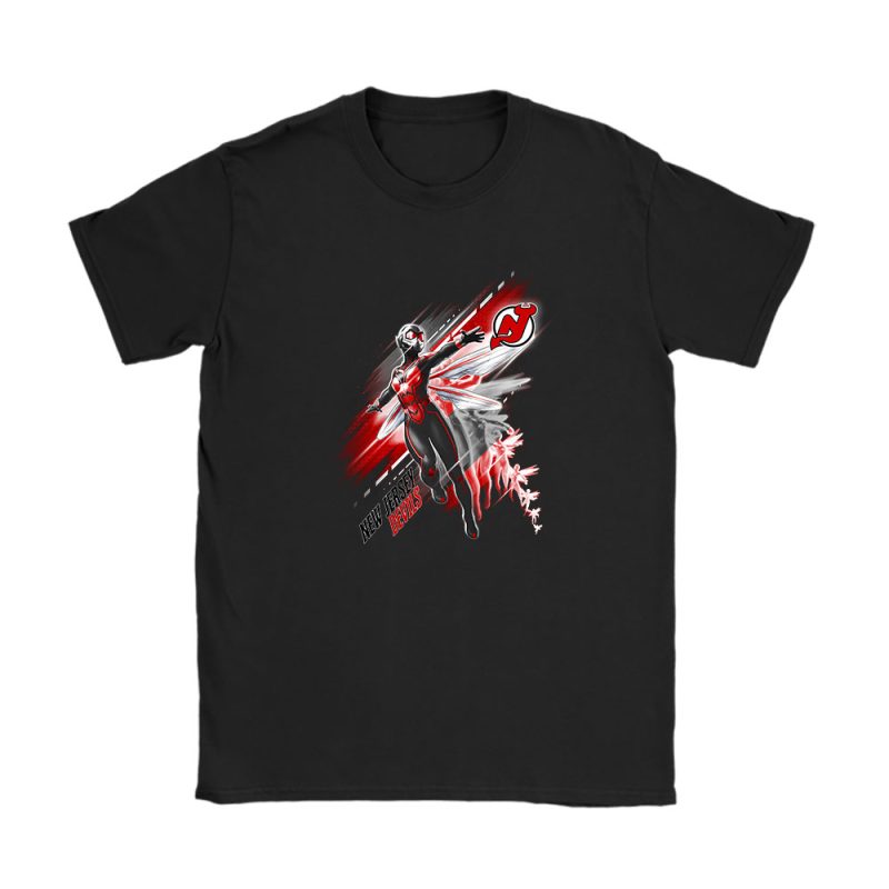 The Wasp NHL New Jersey Devils Unisex T-Shirt Cotton Tee TAT12392