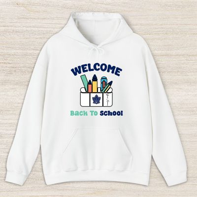 Toronto Maple Leafs X Welcome Back To School X Custom Name Unisex Hoodie TAH10743