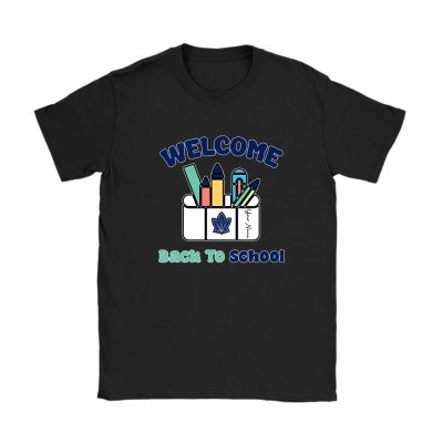 Toronto Maple Leafs X Welcome Back To School X Custom Name Unisex T-Shirt Cotton Tee TAT10743