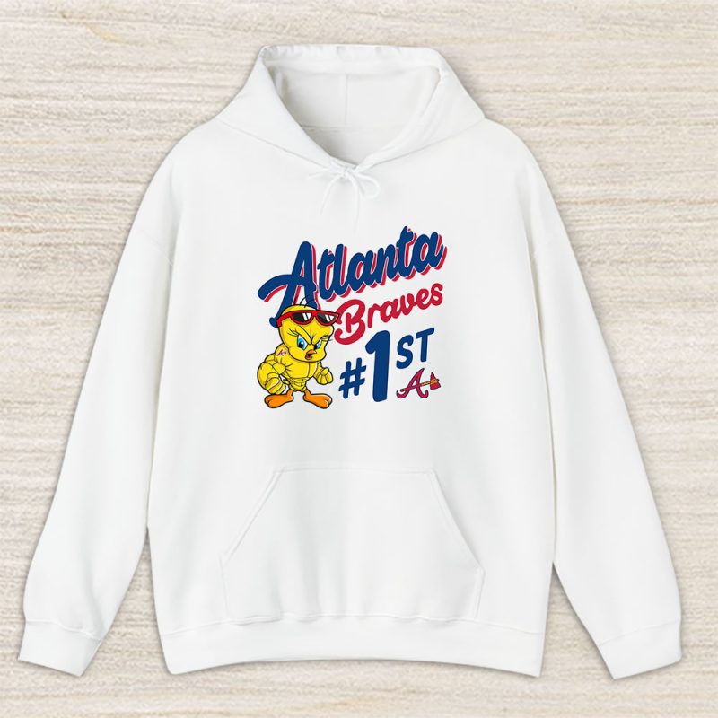 Tweety Bird X Atlanta Braves Team X MLB X Baseball Fans Unisex Hoodie TAH9682