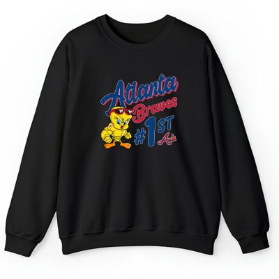 Tweety Bird X Atlanta Braves Team X MLB X Baseball Fans Unisex Sweatshirt TAS9682