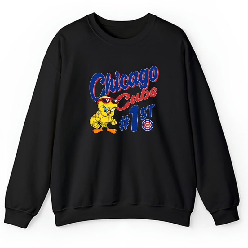 Tweety Bird X Chicago Cubs Team X MLB X Baseball Fans Unisex Sweatshirt TAS9686