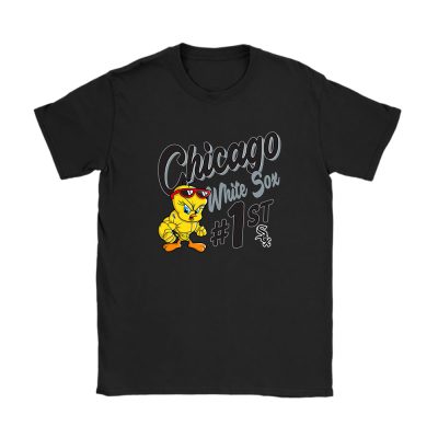 Tweety Bird X Chicago White Sox Team X MLB X Baseball Fans Unisex T-Shirt Cotton Tee TAT9690