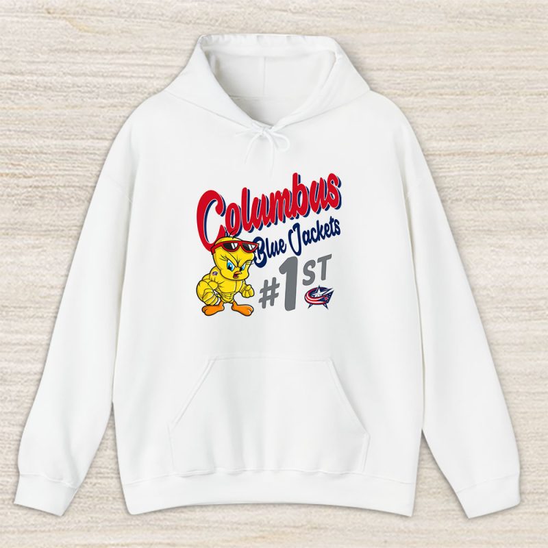 Tweety Bird X Columbus Blue Jackets Team X NHL X Hockey Fan Unisex Hoodie TAH9779