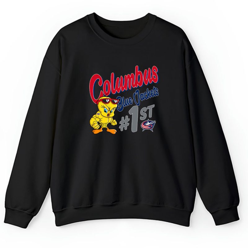 Tweety Bird X Columbus Blue Jackets Team X NHL X Hockey Fan Unisex Sweatshirt TAS9779