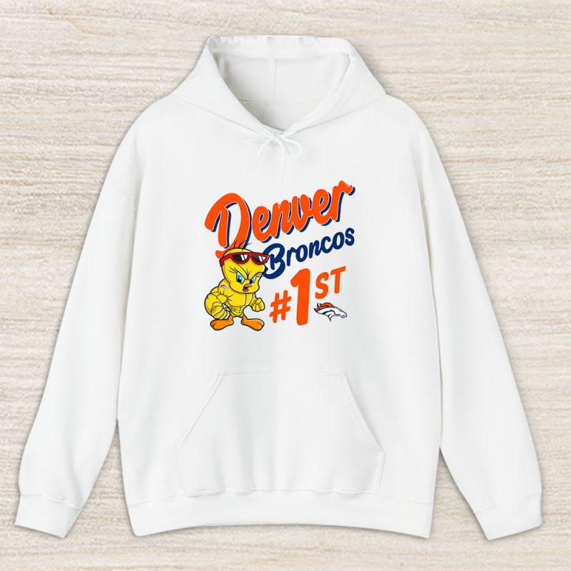 Tweety Bird X Denver Broncos Team NFL American Football Unisex Hoodie TAH9750