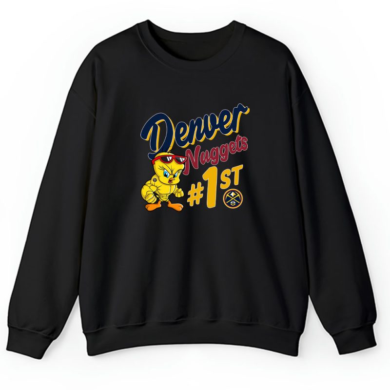 Tweety Bird X Denver Nuggets Team NBA Basketball Unisex Sweatshirt TAS9719