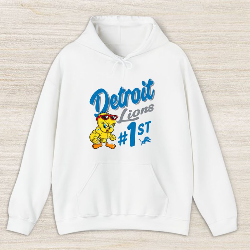 Tweety Bird X Detroit Lions Team NFL American Football Unisex Hoodie TAH9751