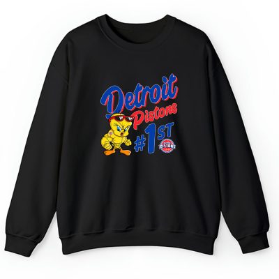 Tweety Bird X Detroit Pistons Team NBA Basketball Unisex Sweatshirt TAS9720