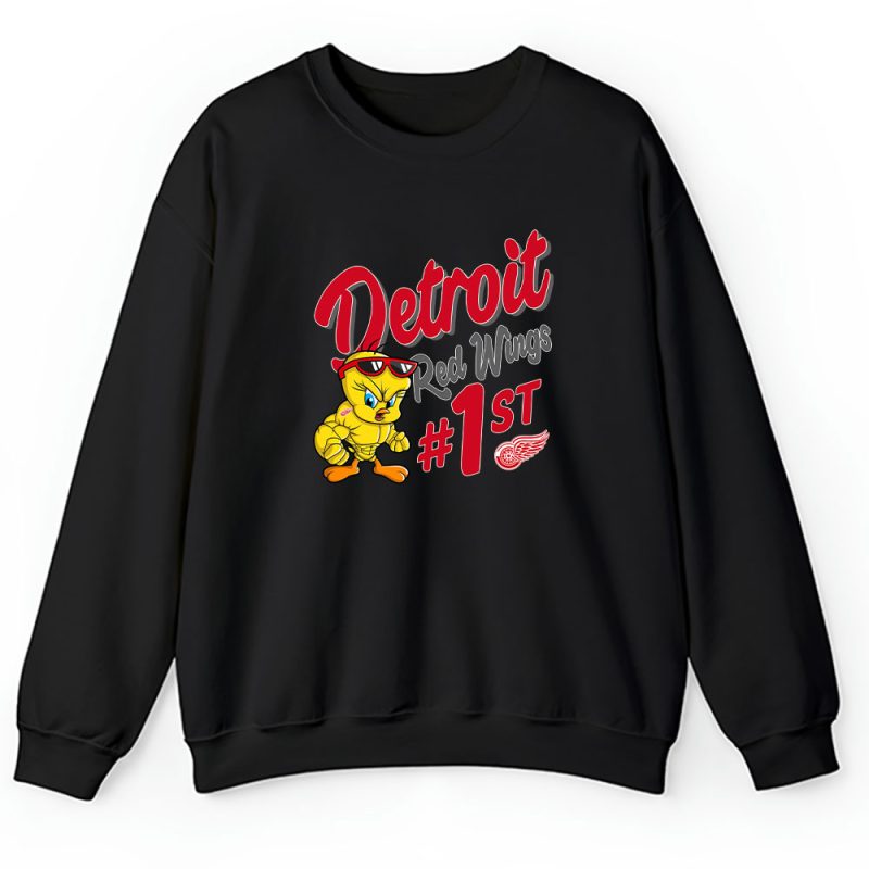 Tweety Bird X Detroit Red Wings Team X NHL X Hockey Fan Unisex Sweatshirt TAS9782