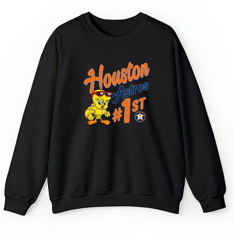 Tweety Bird X Houston Astros Team X MLB X Baseball Fans Unisex Sweatshirt TAS9692