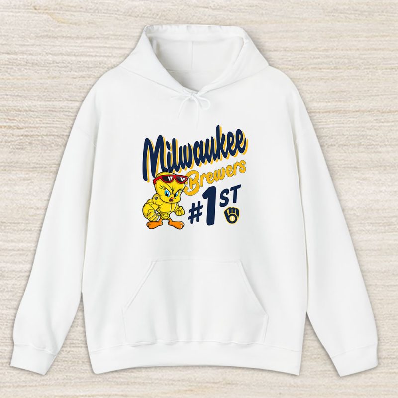 Tweety Bird X Milwaukee Brewers Team X MLB X Baseball Fans Unisex Hoodie TAH9697