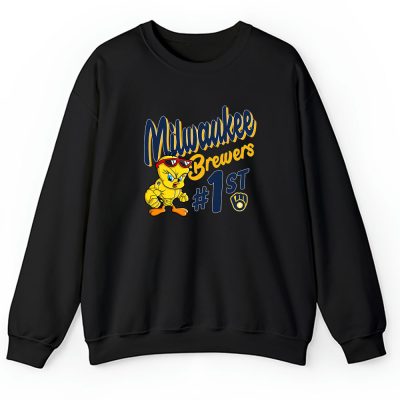 Tweety Bird X Milwaukee Brewers Team X MLB X Baseball Fans Unisex Sweatshirt TAS9697