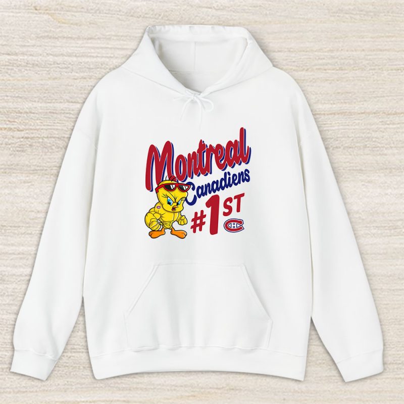 Tweety Bird X Montreal Canadiens Team X NHL X Hockey Fan Unisex Hoodie TAH9787