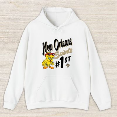 Tweety Bird X New Orleans Saints Team NFL American Football Unisex Hoodie TAH9763