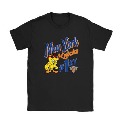 Tweety Bird X New York Knicks Team NBA Basketball Unisex T-Shirt Cotton Tee TAT9731