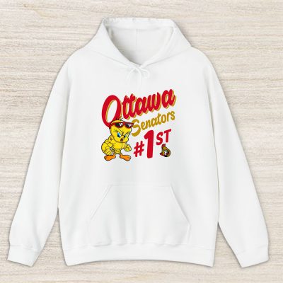 Tweety Bird X Ottawa Senators Team X NHL X Hockey Fan Unisex Hoodie TAH9793