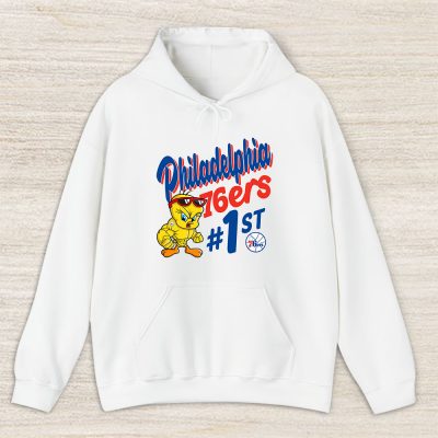 Tweety Bird X Philadelphia 76ers Team NBA Basketball Unisex Hoodie TAH9734