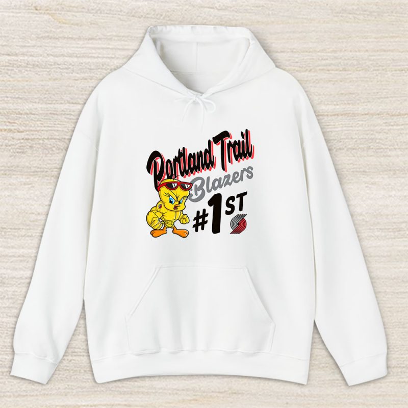 Tweety Bird X Portland Trail Blazers Team NBA Basketball Unisex Hoodie TAH9736