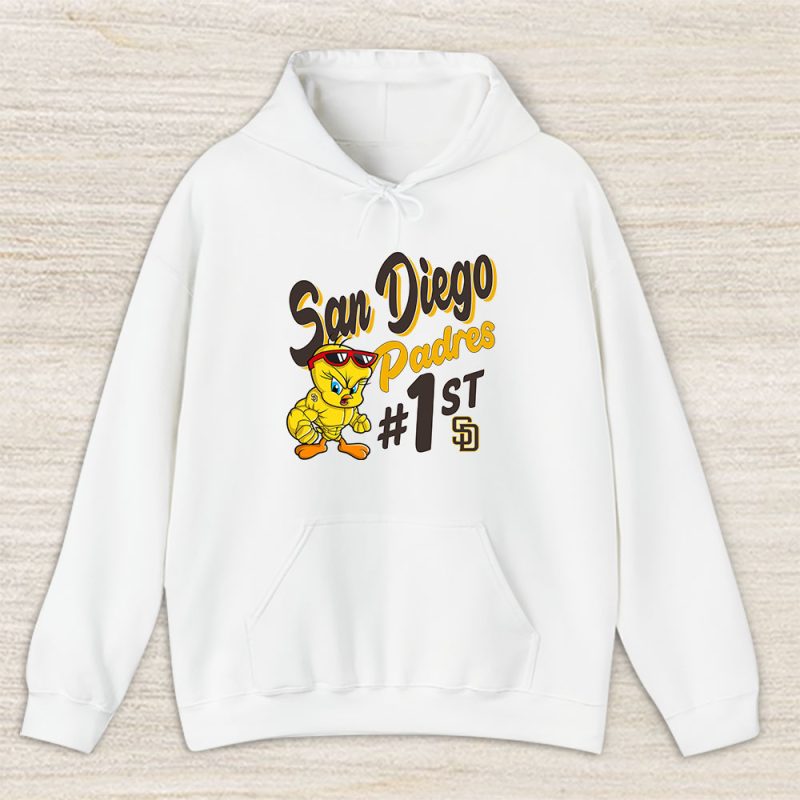 Tweety Bird X San Diego Padres Team X MLB X Baseball Fans Unisex Hoodie TAH9704