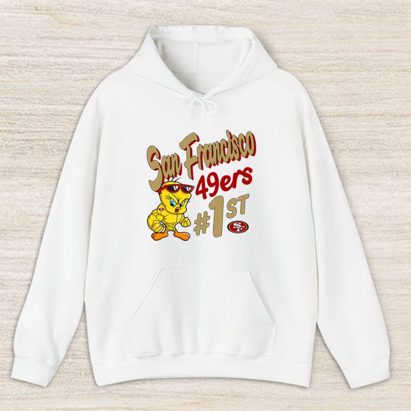 Tweety Bird X San Francisco 49ers Team NFL American Football Unisex Hoodie TAH9769