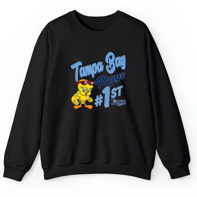 Tweety Bird X Tampa Bay Rays Team X MLB X Baseball Fans Unisex Sweatshirt TAS9708