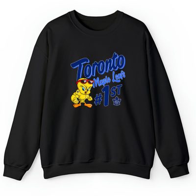 Tweety Bird X Toronto Maple Leafs Team X NHL X Hockey Fan Unisex Sweatshirt TAS9800