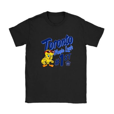 Tweety Bird X Toronto Maple Leafs Team X NHL X Hockey Fan Unisex T-Shirt Cotton Tee TAT9800