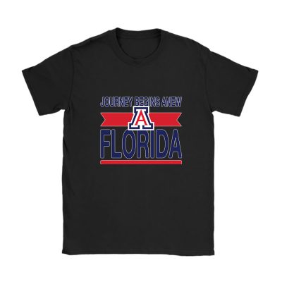 University Of Arizona Wildcats X Journey Begin Anews X College Softball Unisex T-Shirt Cotton Tee TAT11416