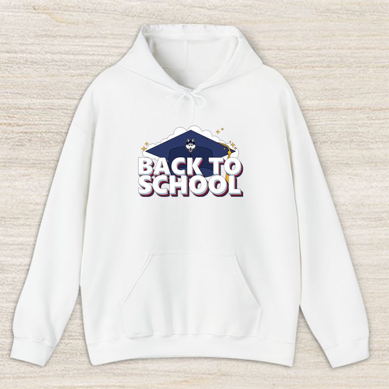 University Of Connecticut Huskies X Back To School X College Basketball Unisex Hoodie TAH10761