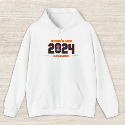 University Of Virginia Cavaliers X Schools Back X College Basketball Unisex Hoodie TAH10900