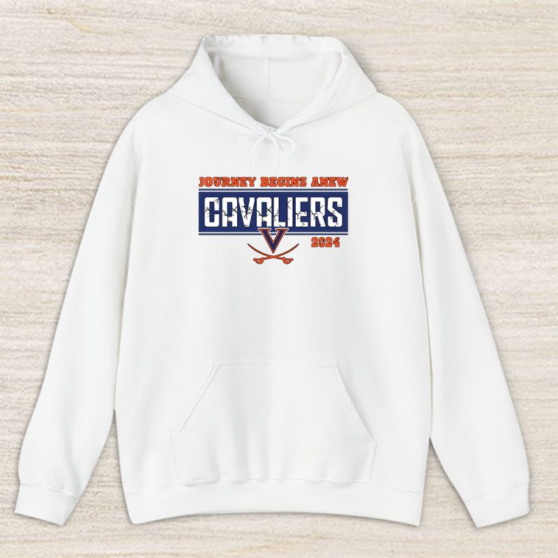 University Of Virginia Cavaliers X Schools Back X Journey Begins Anew Unisex Hoodie TAH10385