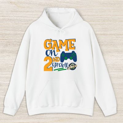 Utah Jazz X Game On X Custom Number Grade Unisex Hoodie TAH10614