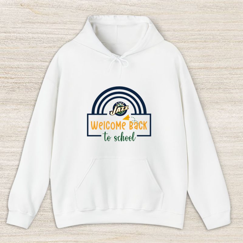 Utah Jazz X Welcome Back To School Unisex Hoodie TAH10616