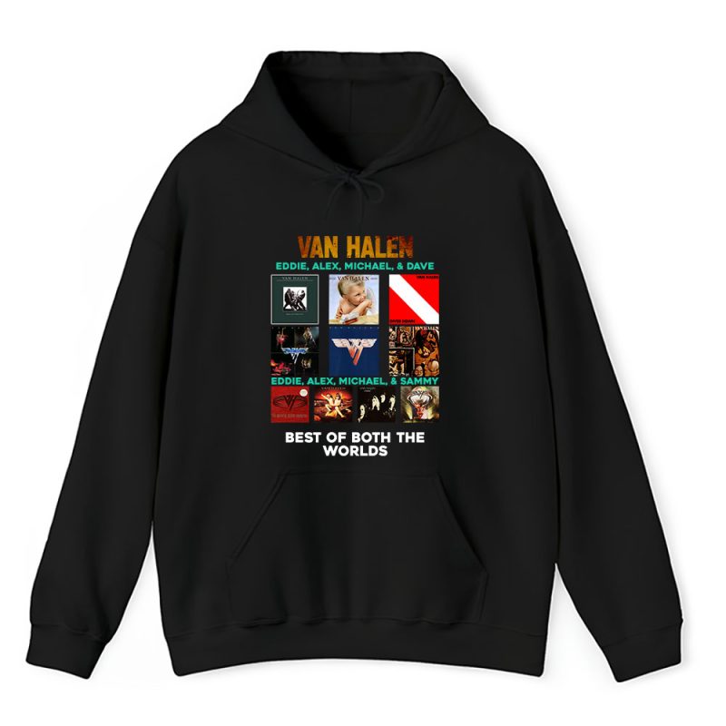 Van Halen Best Of Both The Worlds Tribute Unisex Hoodie TAH9344