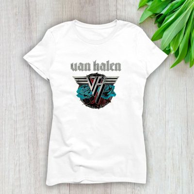 Van Halen The Boys The Rock Band 84 Tour Lady T-Shirt Women Tee LTL9335